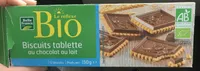 Boscuits tablette au chocolat au lait