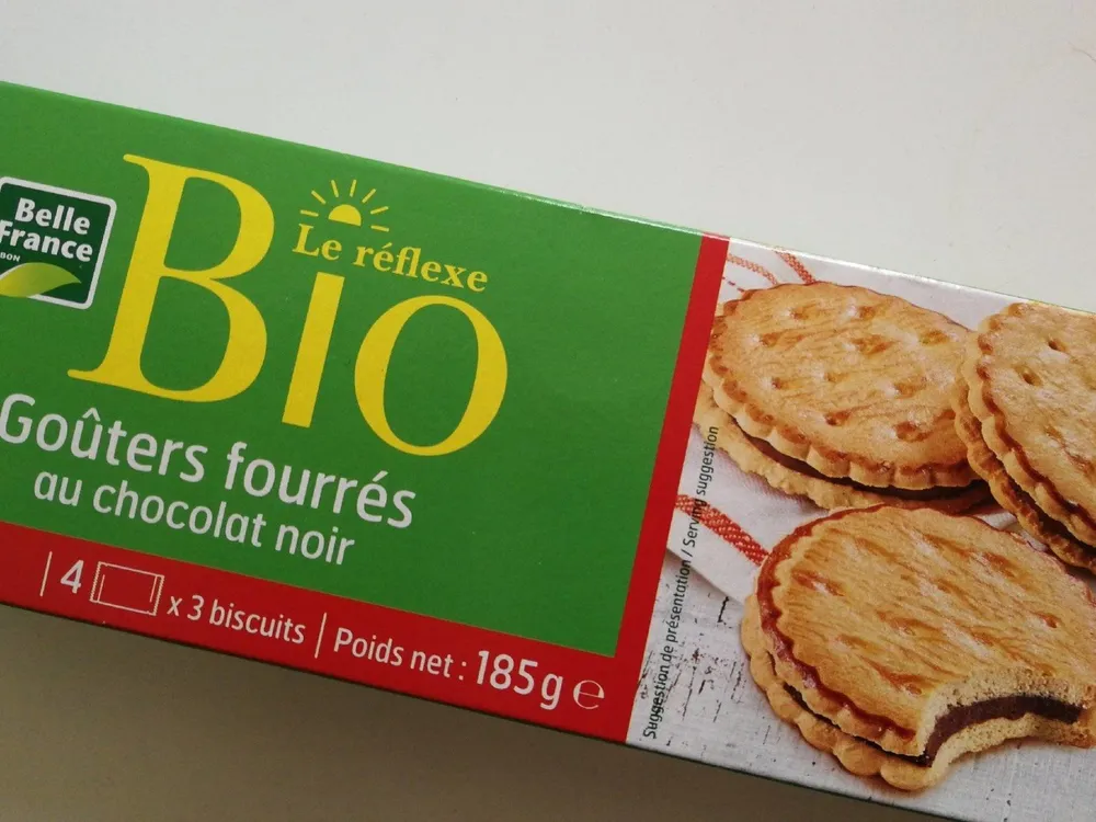 Goûters fourrés au chocolat noir