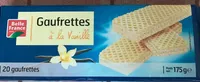 Gaufrettes à la Vanille