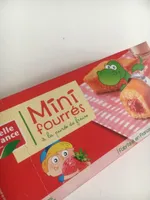 Mini fourrés Saveur Fraise