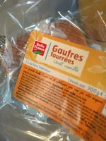 Gaufres Fourrées Goût Vanille