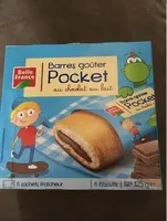 Et.6 Barres Pocket 125G Chocol / Lait Belle France