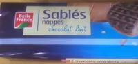 Sablés nappés chocolat au lait