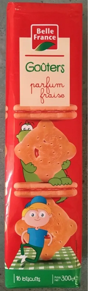 Goûters parfum fraise