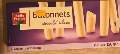 Batonnets chocolat blanc