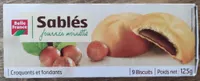 Sables fourrés noisette