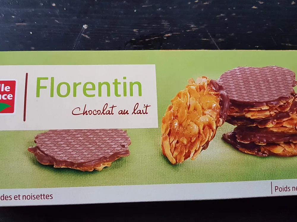 Biscuits Florentin Amande Chocolat 100 g Lot de 5