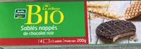 Sablées napéesde chocolat noir