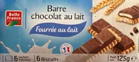 Barre chocolat au lait