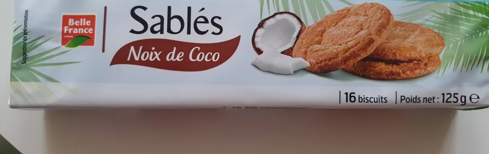 Sablés noix de coco