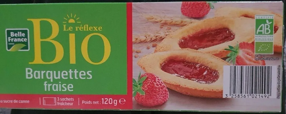Barquettes fraise