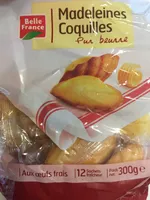 Madeleines Coquilles Pur beurre