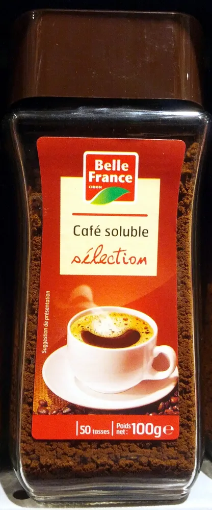 Café soluble Sélection