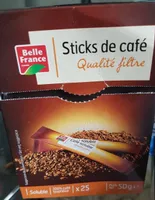 sticks de café qualité filtre
