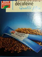 Café soluble décafeiné