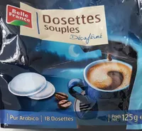 Dosettes souples Decafeine