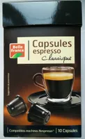 Capsules Espresso Classique