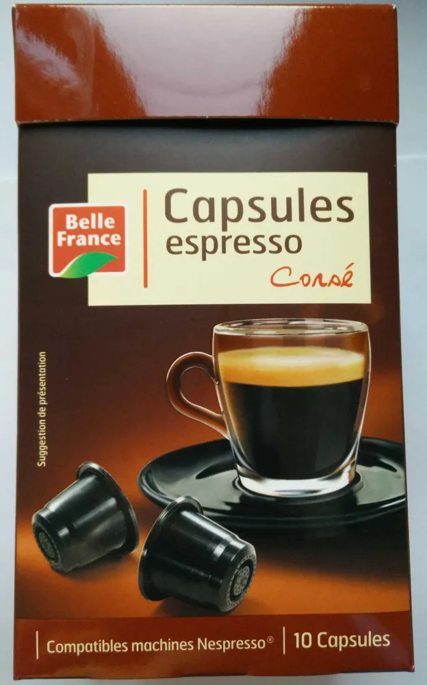 Capsules Espresso Corsé