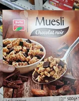 Muesli chocolat noir