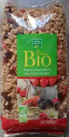 Muesli croustillant aux fruits rouges