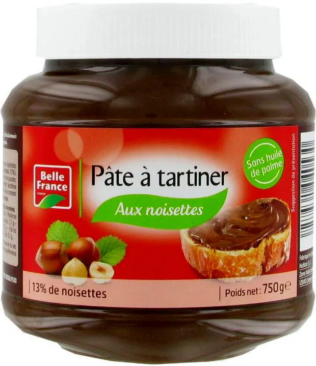 Pâtes à tartiner - Aux noisettes