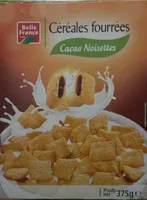 Céréales fourrées Cacao Noisettes