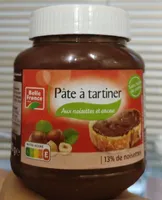 Pâte à tartiner aux noisettes et cacao