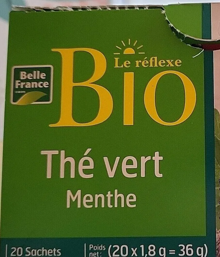 Belle France Bio The Vert Menthe