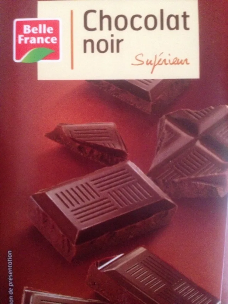 L.3 T.100G Chocolat Noir Superieur Belle France