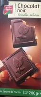 Chocolat noir noisettes entières