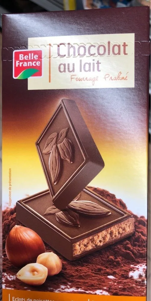 T.150 Lait Four.praline Eclat Noisettes B.france