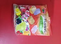 Bonbons Tendres aux Fruits Sachet 150 g Lot de 12