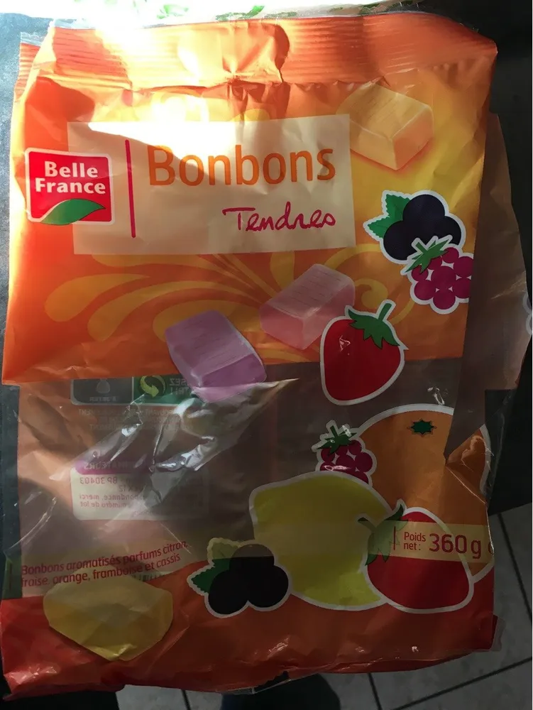 bonbons tendres