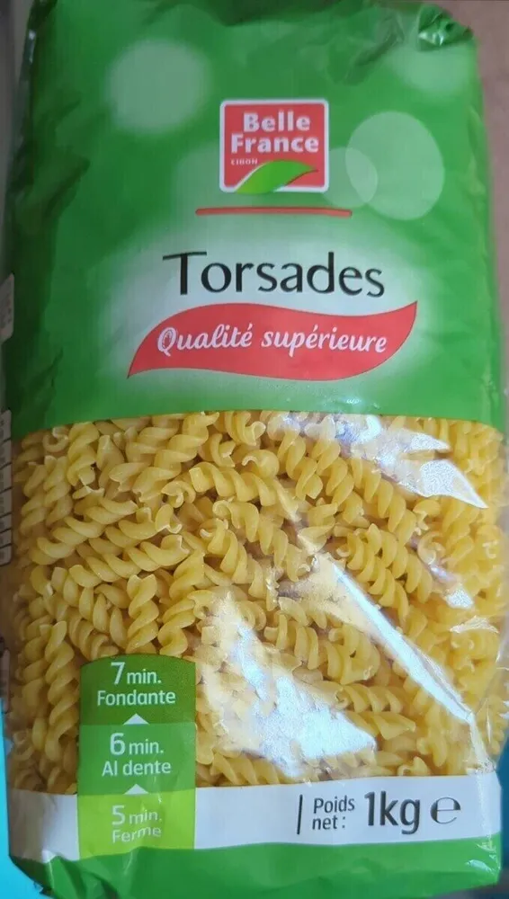 Torsades qualité supérieure