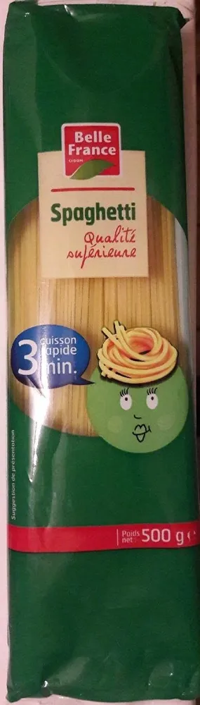 Spaghetti qualité supérieure 3 min.