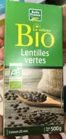 Lentilles vertes