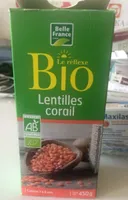 Lentilles corail