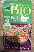 Riz Basmati semi complet
