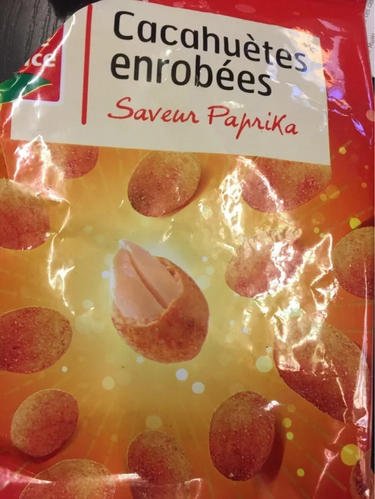 cacahuètes enrobés saveur paprika