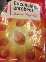 cacahuètes enrobés saveur paprika