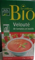 Velouté de tomate et basilic