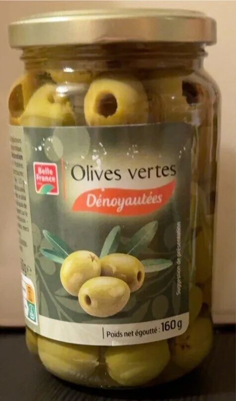 Olives vertes Dénoyautées