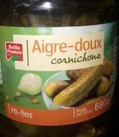 Cornichons aigre-doux