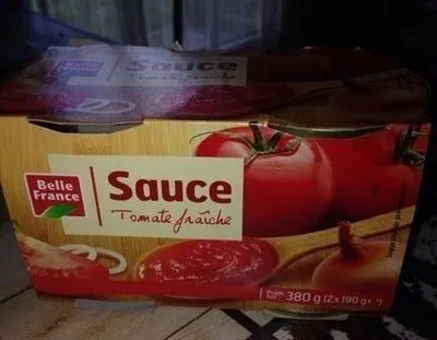 Sauce tomate fraîche belle france