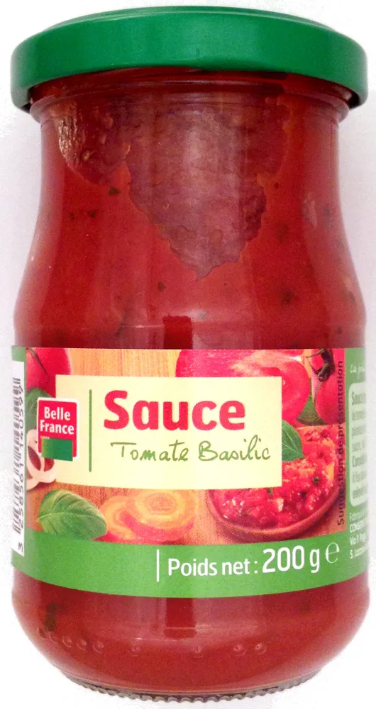 Sauce Tomate Basilic