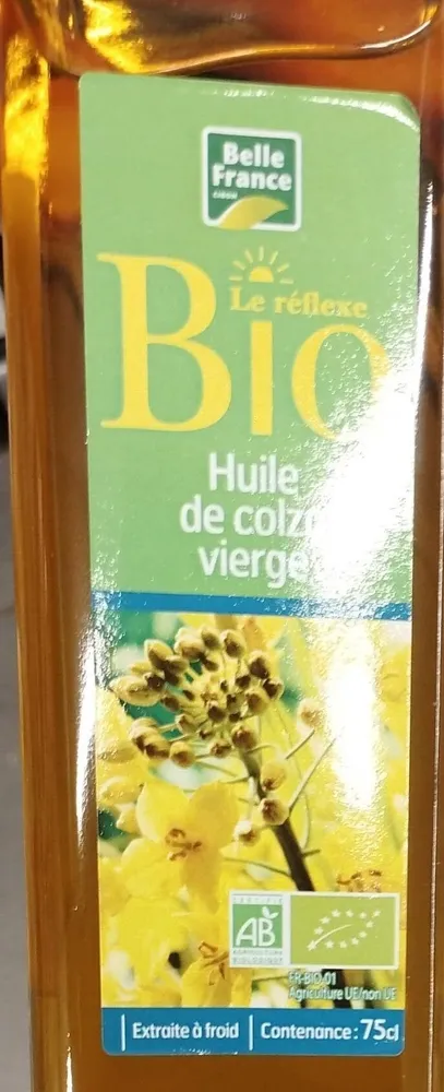 Huile de colza bio