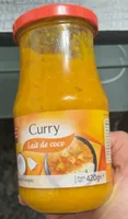 Sauce curry lait coco