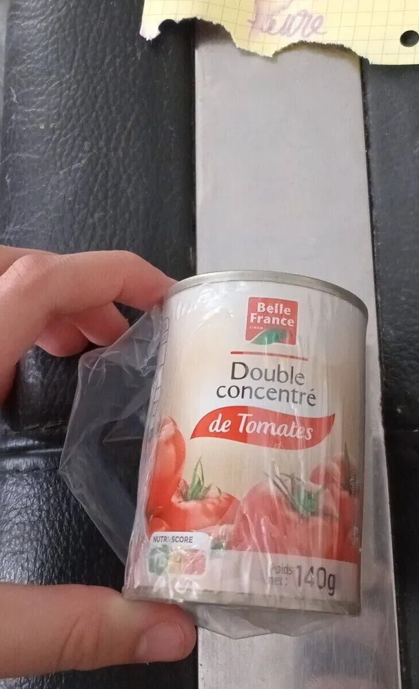 Double concentré de tomates