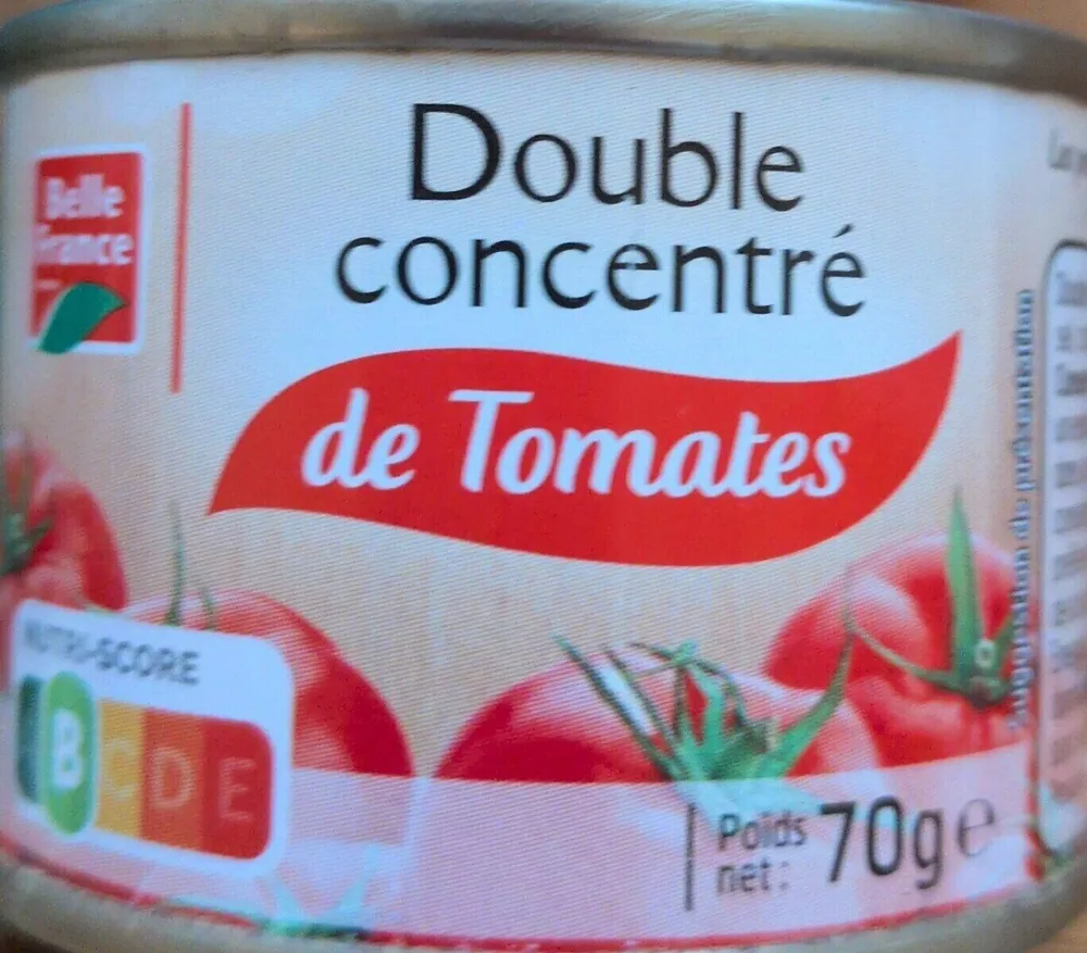Double concentré de tomates