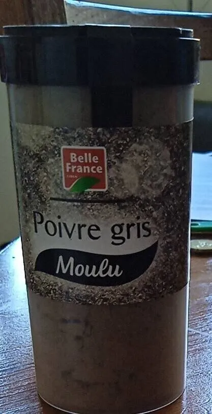 Poivre gris moulu